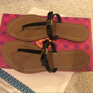 Tory Burch Leighanne Flat Thong with Bow